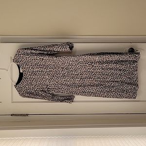 Loft midi floral dress